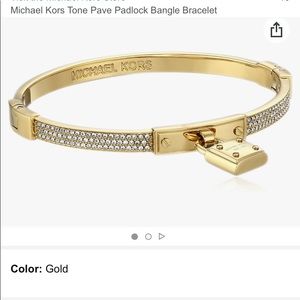 ‼️FINAL MK Michael Kors gold pave bracelet